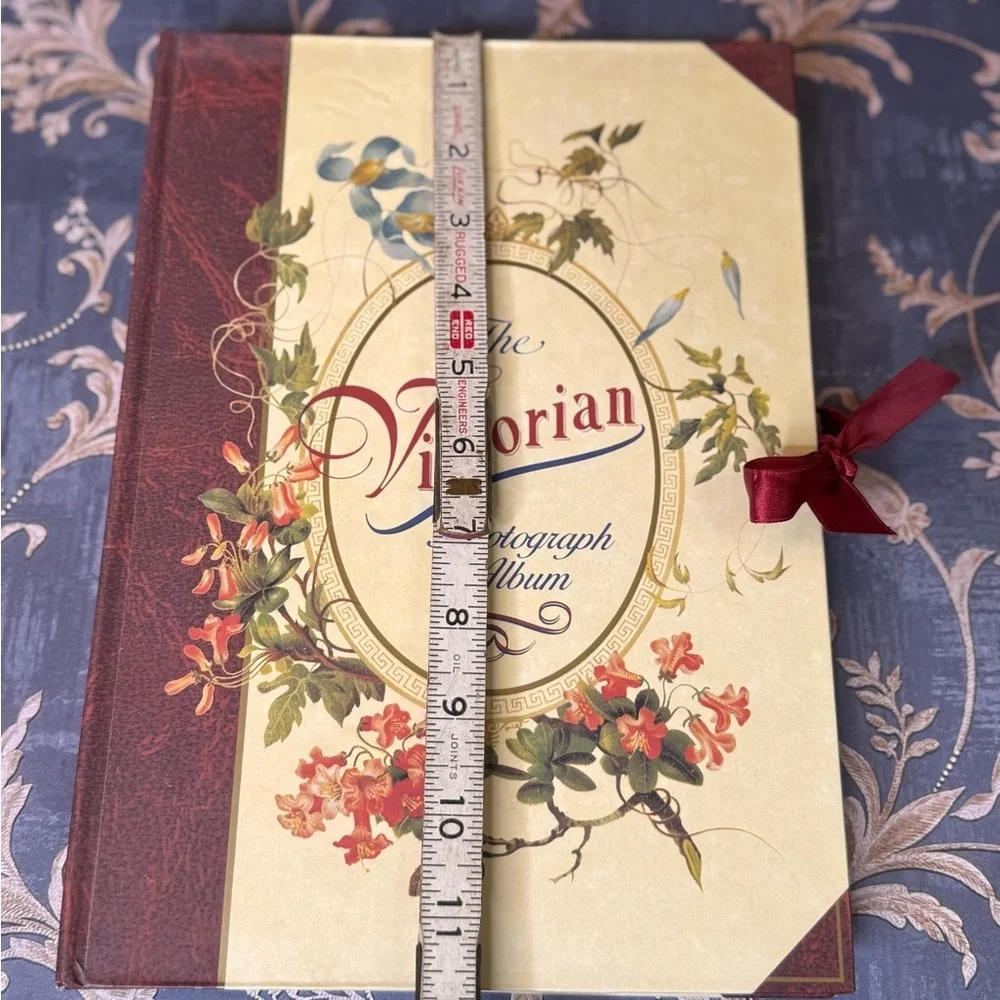 Vintage Estate Victorian Photograph Album Hardcover Colour Library 1994